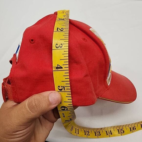 Vintage Steelers Pittsburgh Red Team NFL Cap - Picture 5 of 8